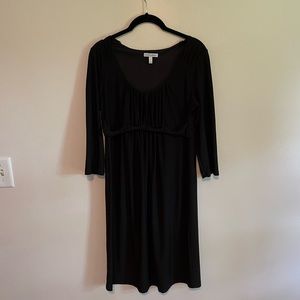 Vintage / Y2K Empire Waist Fashion Bug Black Dress | Size S